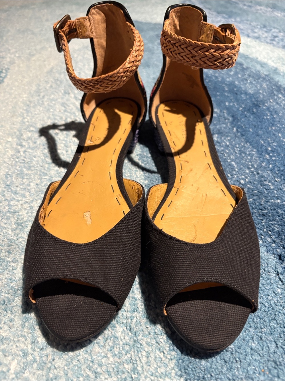 Nine West Sandals with Ankle Strap, Sz 9